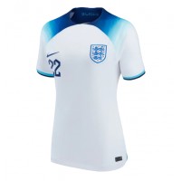 Koszulka piłkarska Anglia Jude Bellingham #22 Strój Domowy dla kobiety MŚ 2022 tanio Krótki Rękaw